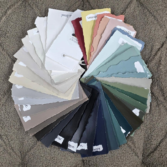 True Color Swatch - heavy paper swatch