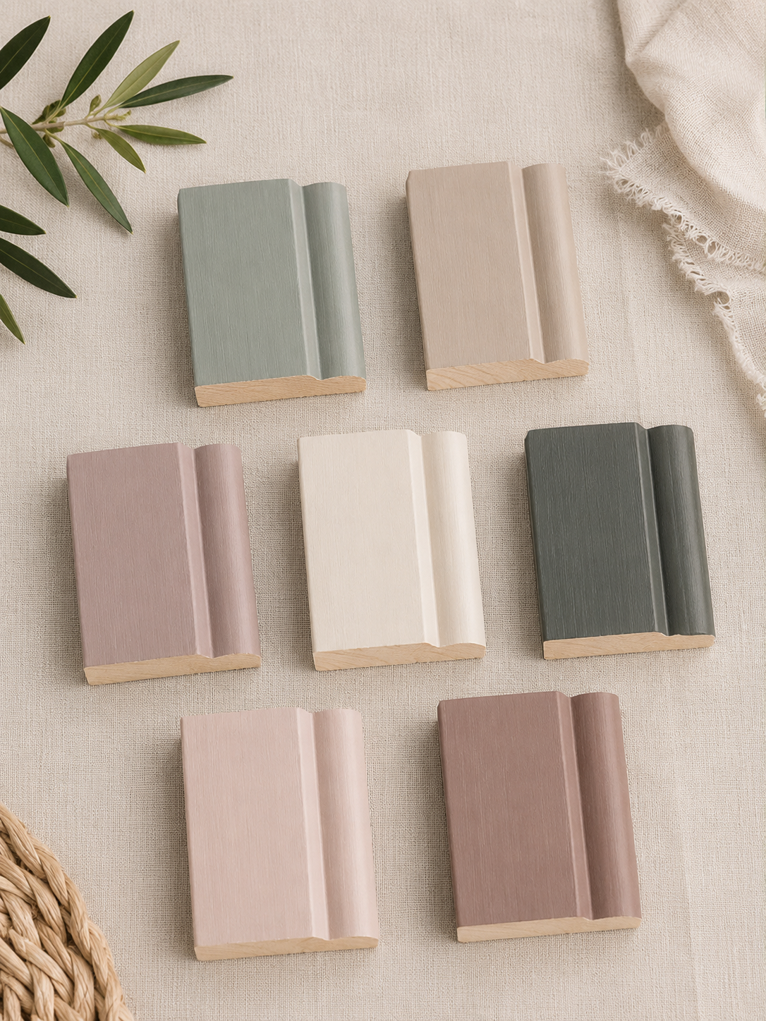 True Color Swatch - Wood Trim, 3-5" Size